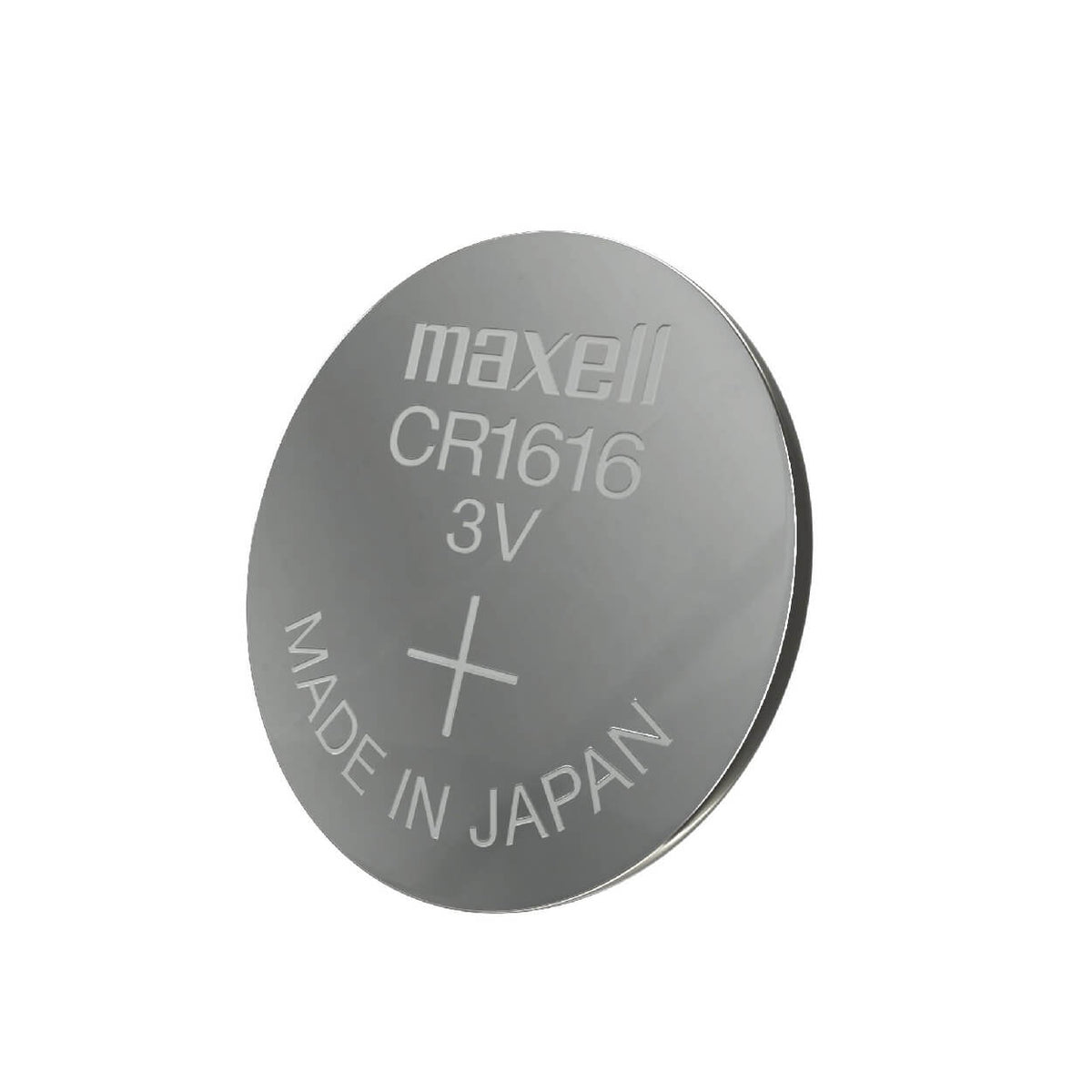 بطارية ليثيوم Maxell CR1616 3V على شكل عملة معدنية - عبوة من 5 بطاريات على بطاقة