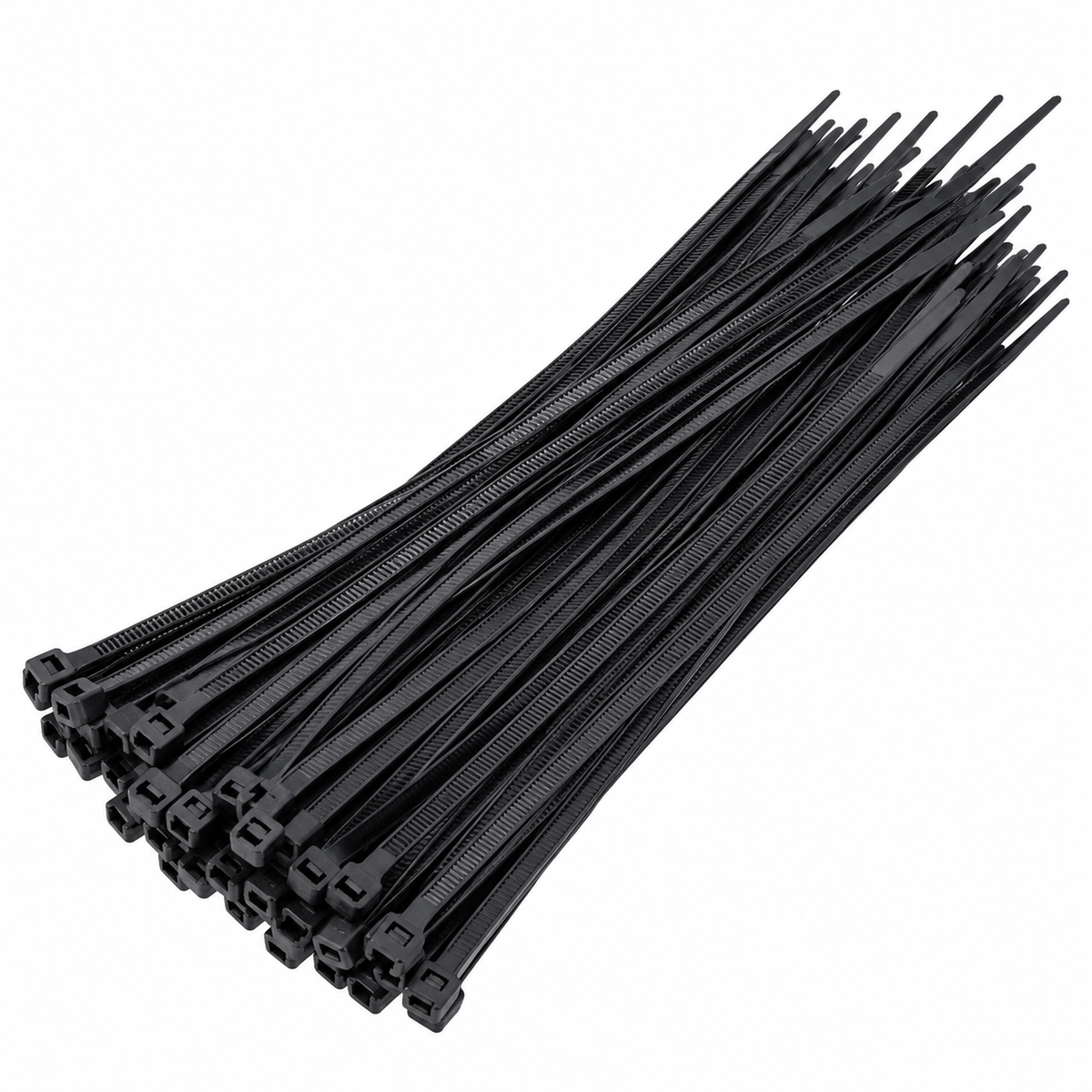 Max Fix Nylon Cable Ties 4.8x450mm Heavy-Duty 100pcs