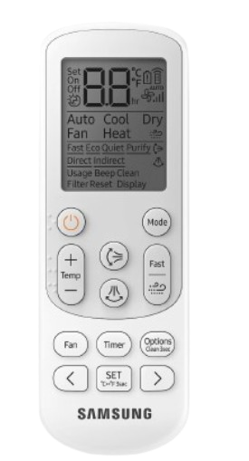 Samsung AC Remote For AR18TY5AAWK - Alqamarshop