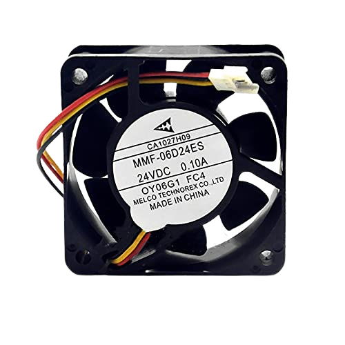 DC 24V 0.09A, Inverter Cooling Fan for 4-Wire Cooler (Black)