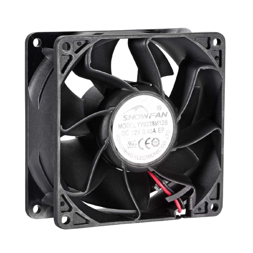 92mm x 92mm x 38mm 12V Brushless DC Cooling Fan - Alqamarshop