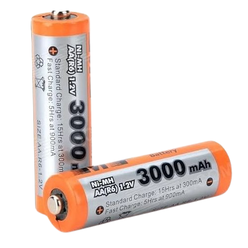 Multiple Power AA 1.2V 3000mAh Rechargeable battery 2pcs - Alqamarshop