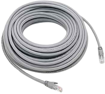 25M CAT 6 Ethernet LAN Cable with Gold Plated RJ-45 Connectors - Alqamarshop