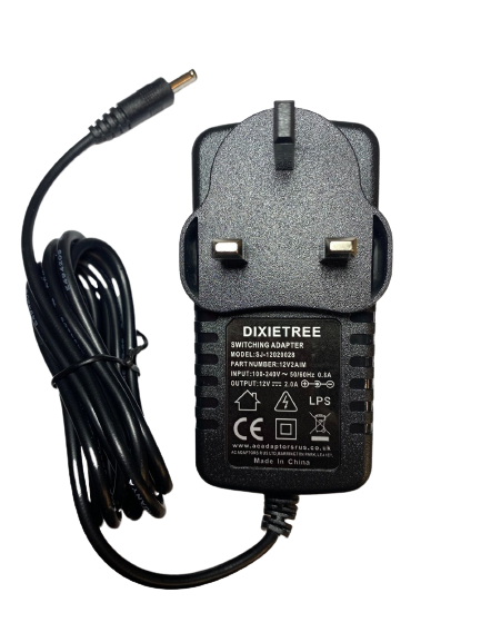 12V 1A UK 3.5MM MAINS AC-DC SWITCHING ADAPTOR POWER SUPPLY CHARGER WALL MOUNTED - Alqamarshop