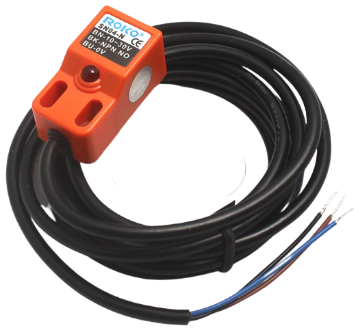New Original ROKO Inductive Proximity Sensor Switch SN04-N 4MM With 1m Cable - Alqamarshop