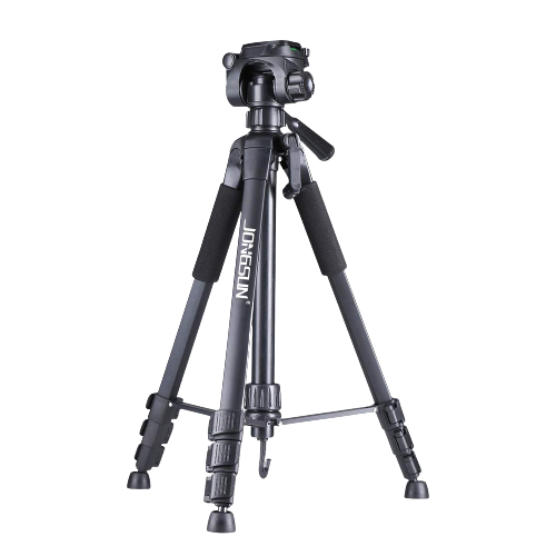 Camera Tripod , Professional Travel Tripod Stand Made of Aluminium for DSLR SLR Camera, with Carry Case, Load Capacity 5 kg, 1/4 Inch Screw 150 cm