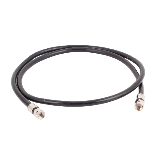 Cable Coaxial HD Satellite Dish TV Antenna Wire Metric F Connector 1m - Alqamarshop