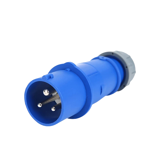 Waterproof Electric Power Industrial Connector Industrial Site Male & Female Plug Socket 16A 3 Pin 220V-250v IP44 2P+E - Alqamarshop