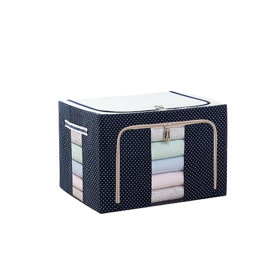 BIG SIZE FOLDABLE CLOTH STORAGE BOX HIGH CAPACITY WATERPROOF 55 L - Alqamarshop
