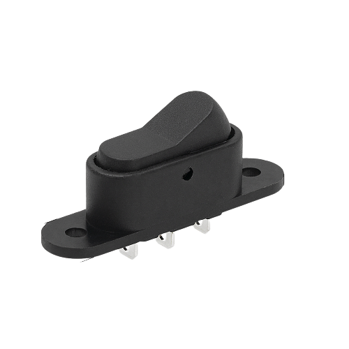 Black Rocker Switch KCD1-13-102 10A 125VAC 3pin - Alqamarshop
