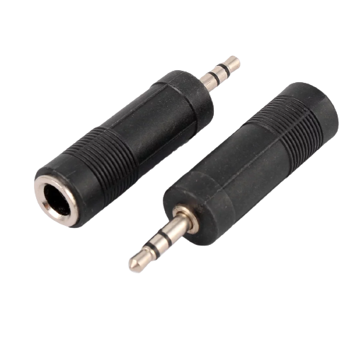 Female to Male Audio Connector Adapter Jack 3.5mm 1/8" 1PC - Alqamarshop