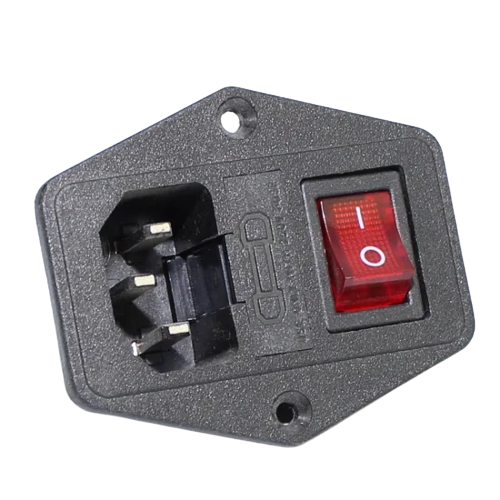 Power Socket with Fuse 3 Pin 15 AMP AC - Alqamarshop