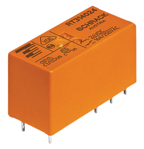 Power Relay Switching Current 12V dc Coil, 16A 4pin - Alqamarshop