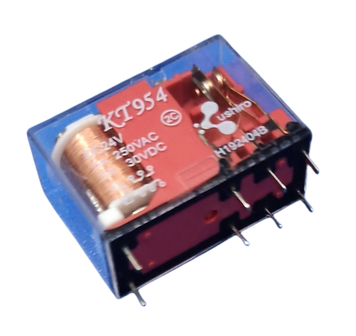Relay DPDT - PCB Type 24V 8pin - Alqamarshop