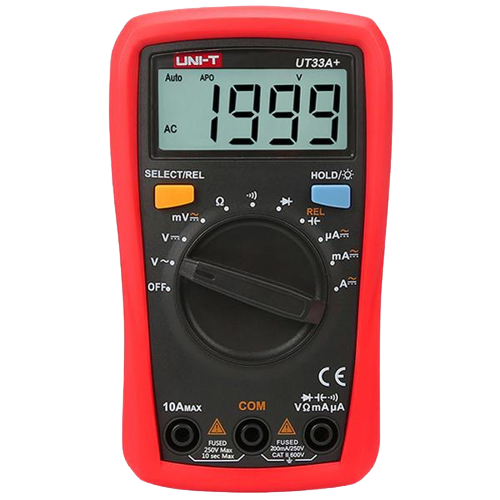 Palm Size Digital Multimeter UT33A+ - Alqamarshop