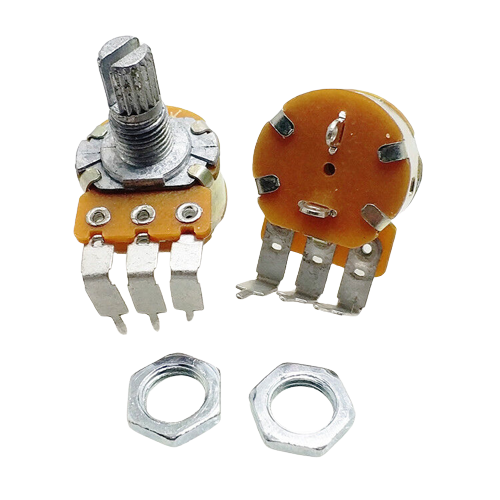 Variable Resistors Rotary 3 Pin 500K - Alqamarshop