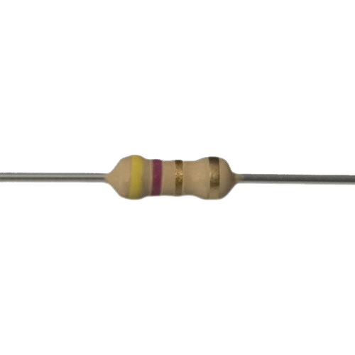 Resistor 1/2w 4.7 ohm - Alqamarshop