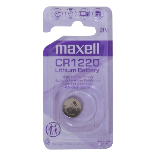 Maxell Lithium Button Cell CR1220 3V - Alqamarshop