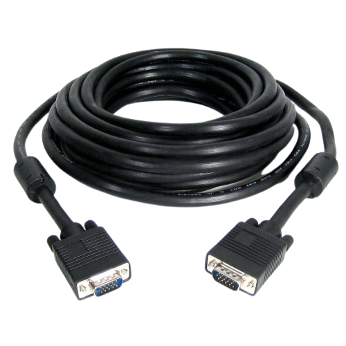 VGA CABLE MALE TO MALE 15PIN 5M - Alqamarshop
