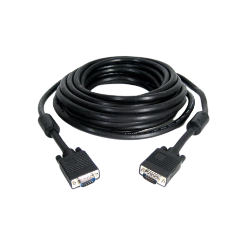 VGA CABLE MALE TO MALE 15PIN 10M - Alqamarshop