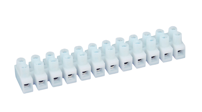 12 Connector Strip Terminal Block Wire Connection 100 Amp - Alqamarshop