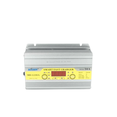 SUOER Lead Acid Digital Car Battery Charger MH1230A - Alqamarshop