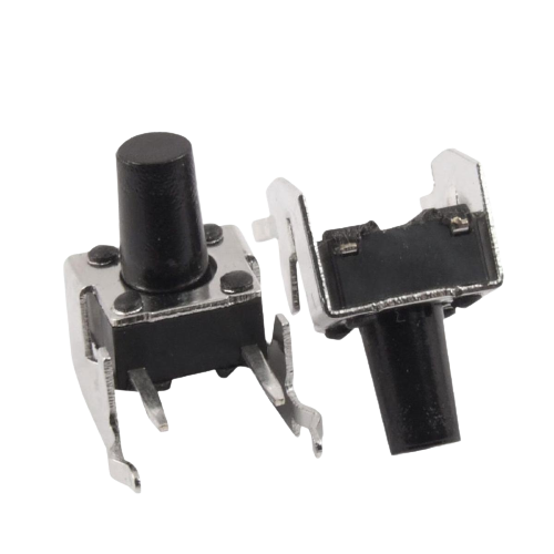 Tact Switch Bend Black 90 Degree - Alqamarshop