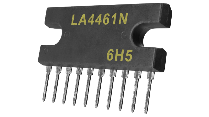 IC LA4461N 10PIN - Alqamarshop