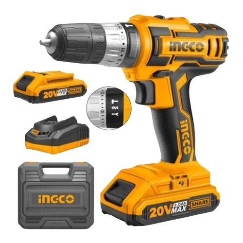 INGCO Lithium-Ion Impact Drill CIDLI20012 20V - Alqamarshop