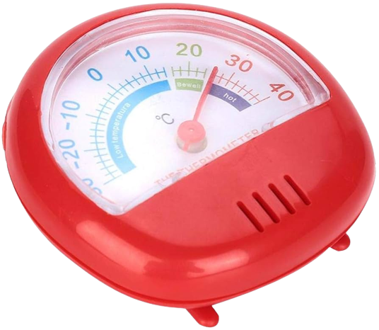 Large Dial Waterproof Refrigerator Thermometer Display ? Celsius with Bracket - Alqamarshop