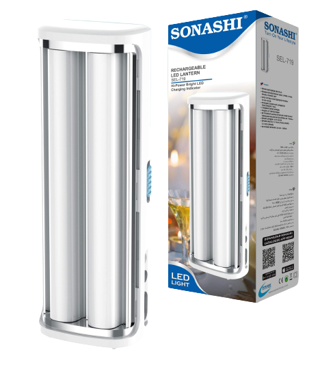 Sonashi Rechargeable Emergency Lantern SEL-719 - Alqamarshop