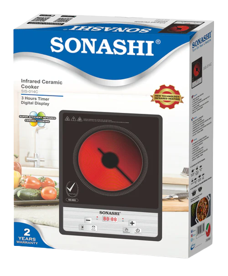 Sonashi Ceramic Infrared Cooker SIS-014C - Alqamarshop