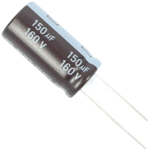 Capacitor 160V 150uF - Alqamarshop