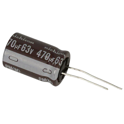 Capacitor 63V 470uF - Alqamarshop