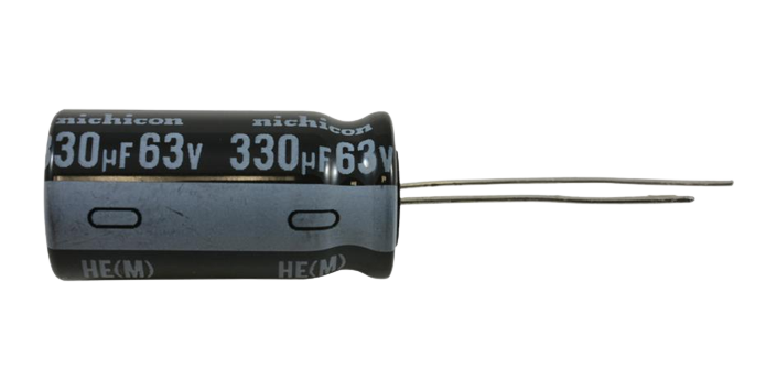Capacitor 63V 330uF - Alqamarshop