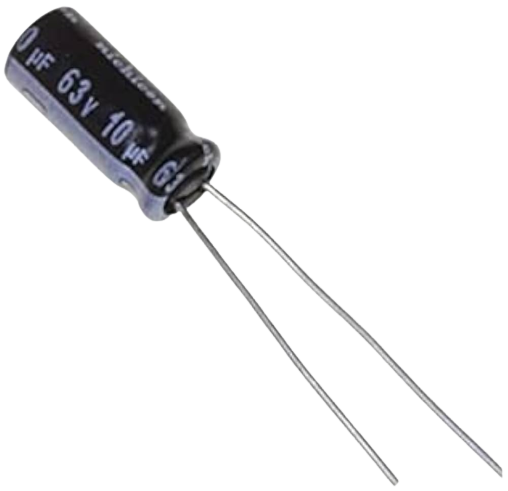 Capacitor 63V 10uF - Alqamarshop