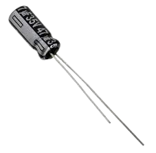 Capacitor 35V 47uF - Alqamarshop