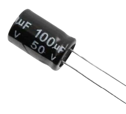 Capacitor 50V 100uF - Alqamarshop