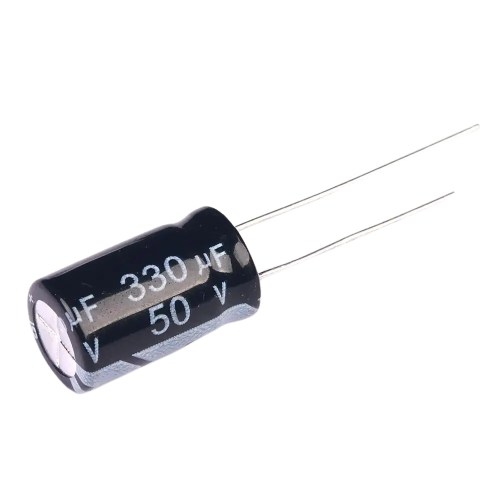 Capacitor 50V 330uF - Alqamarshop