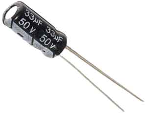Capacitor 50V 33uF - Alqamarshop