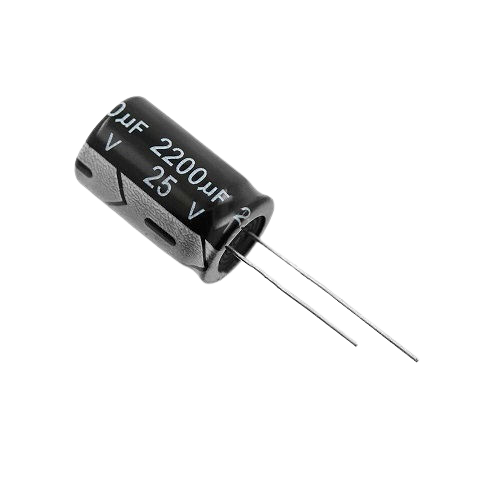 Capacitor 25V 2200uF - Alqamarshop