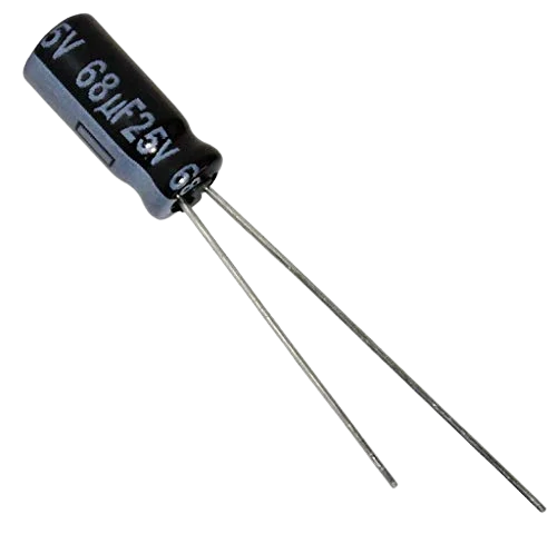 Capacitor 25V 68uF - Alqamarshop