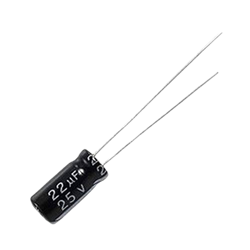 Capacitor 25V 22uF - Alqamarshop