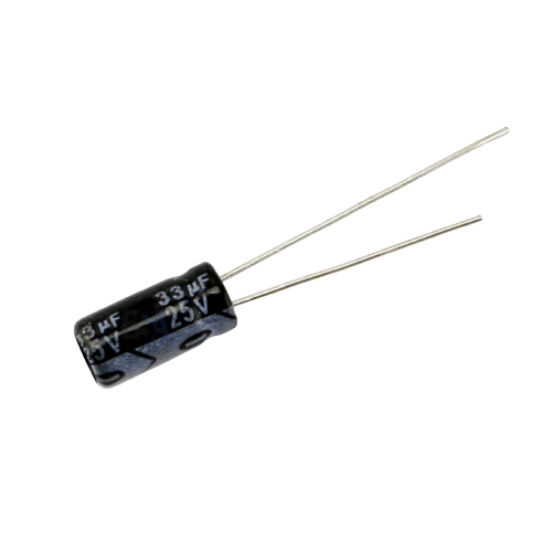 Capacitor 25V 33uF - Alqamarshop