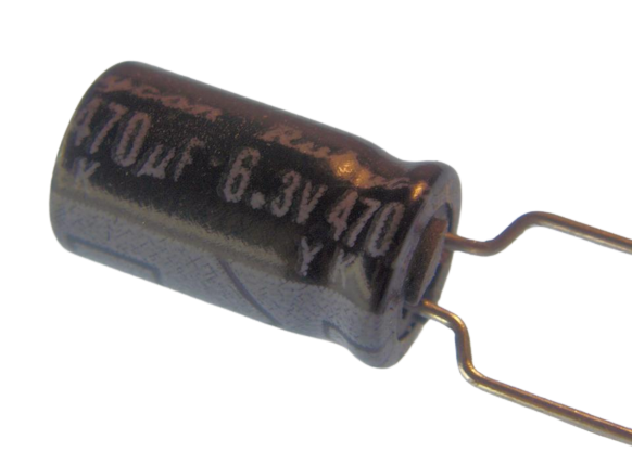 Capacitor 6.3V 470uF - Alqamarshop