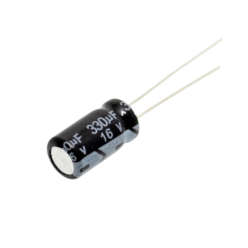 Capacitor 16V 330uF - Alqamarshop