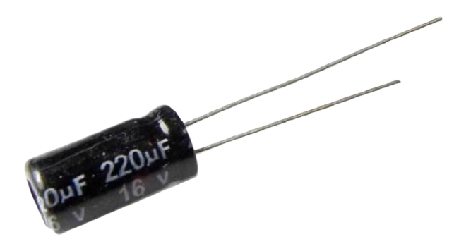 Capacitor 16V 220uF - Alqamarshop