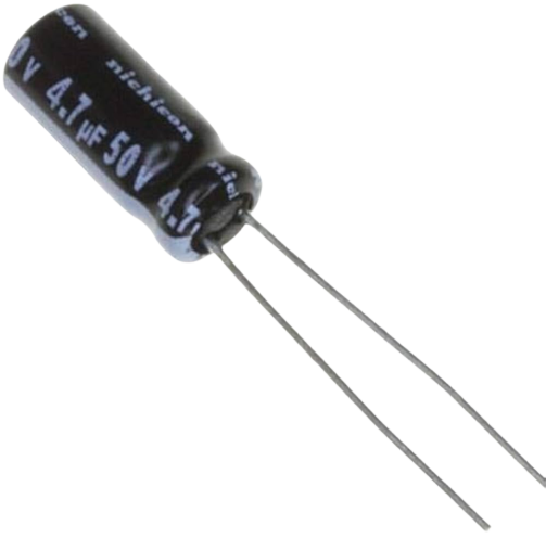 Capacitor 50V 4.7uF - Alqamarshop