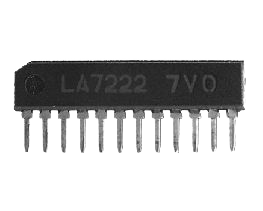 IC LA7222 12PIN - Alqamarshop