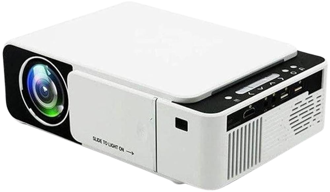 Borrego T5 HD LED Smart Projector Multimedia Home Theater - Alqamarshop